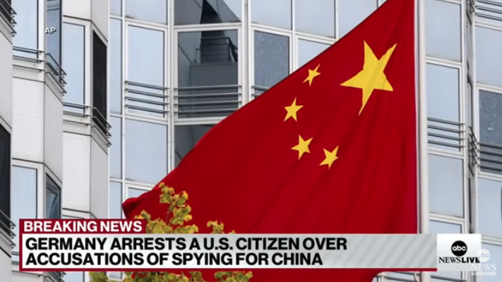 U.S. civilian contractor accused of spying for China